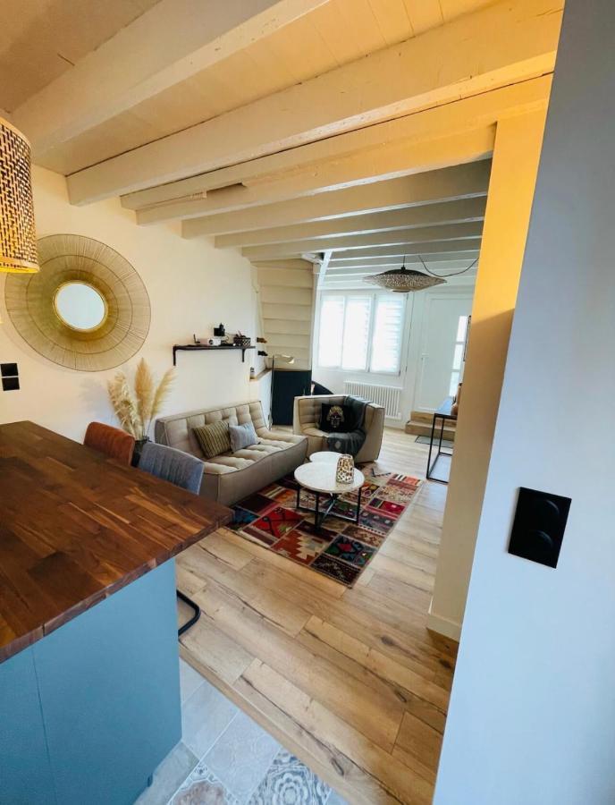 Saint Malo - Jolie Maison Avec Jacuzzi 150M Gare Luaran gambar